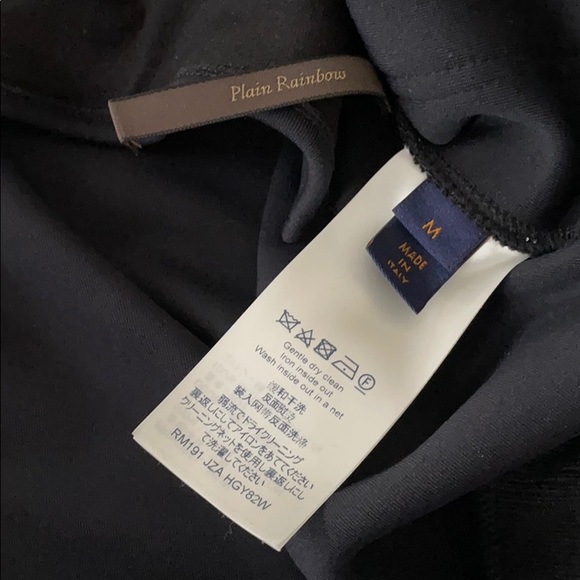 Louis Vuitton/Virgil Abloh Velour Half Zip size Medium - Picture 9 of 10